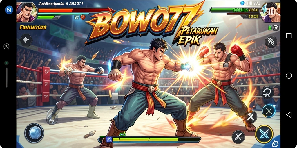 Tampilan gameplay BOWO77 yang menegangkan dan mendebarkan.