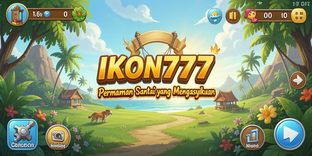 Tampilan gameplay IKON777 yang menarik dan mengasyikkan.
